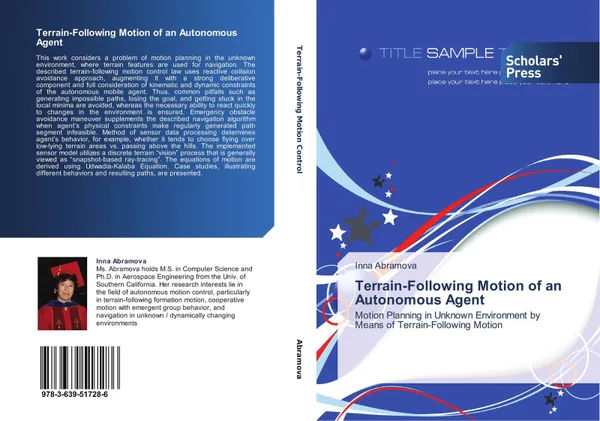 Обложка книги Terrain-Following Motion of an Autonomous Agent, Inna Abramova