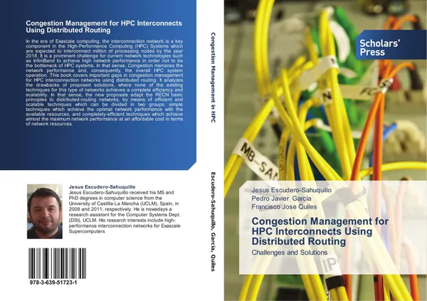 Обложка книги Congestion Management for HPC Interconnects Using Distributed Routing, Jesus Escudero-Sahuquillo,Pedro Javier Garcia and Francisco Jose Quiles