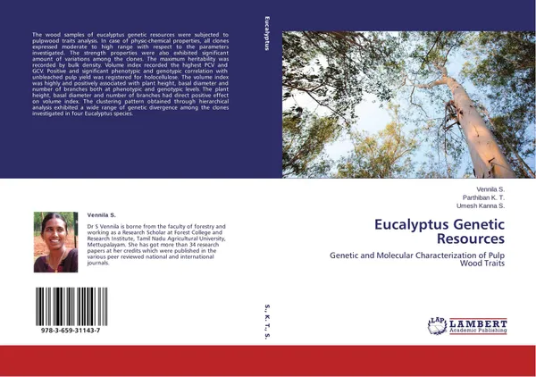 Обложка книги Eucalyptus Genetic Resources, Vennila S.,Parthiban K. T. and Umesh Kanna S.