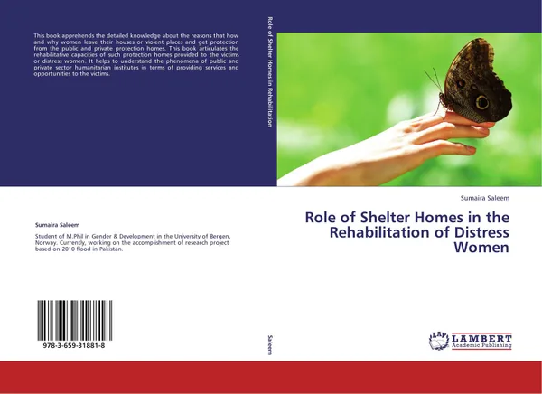 Обложка книги Role of Shelter Homes in the Rehabilitation of Distress Women, Sumaira Saleem