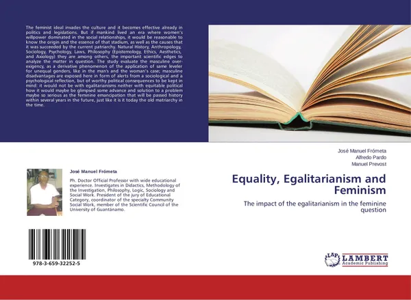 Обложка книги Equality, Egalitarianism and Feminism, José Manuel Frómeta,Alfredo Pardo and Manuel Prevost