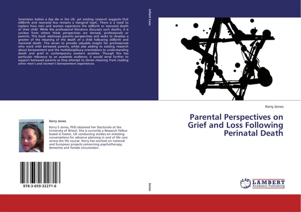 Обложка книги Parental Perspectives on Grief and Loss Following Perinatal Death, Kerry Jones