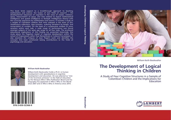 Обложка книги The Development of Logical Thinking in Children, William Keith Bookwalter