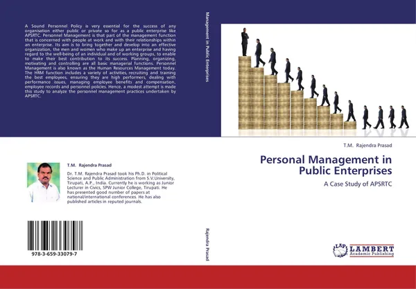 Обложка книги Personal Management in Public Enterprises, T.M. Rajendra Prasad