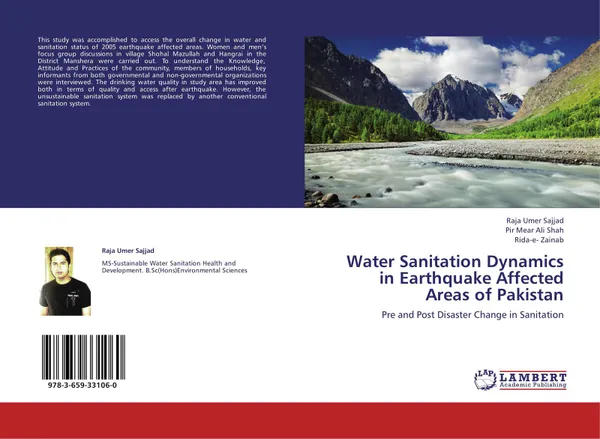 Обложка книги Water Sanitation Dynamics in Earthquake Affected Areas of Pakistan, Raja Umer Sajjad,Pir Mear Ali Shah and Rida-e- Zainab