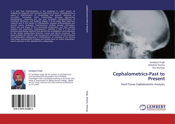 Обложка книги Cephalometrics-Past to Present, Sarabjeet Singh,Abhishek Sharma and Rita Kashyap