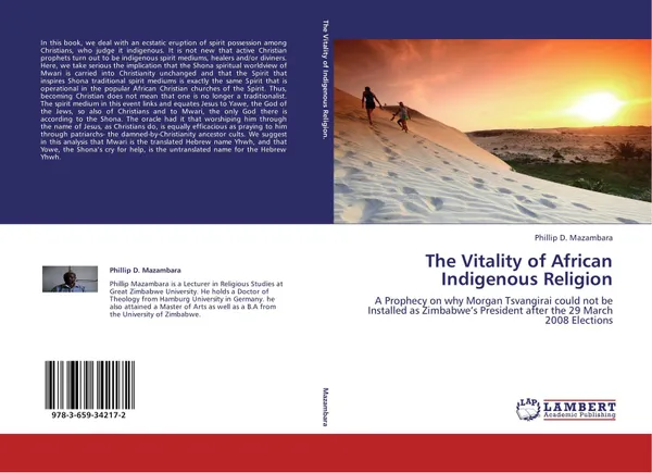 Обложка книги The Vitality of African Indigenous Religion, Phillip D. Mazambara