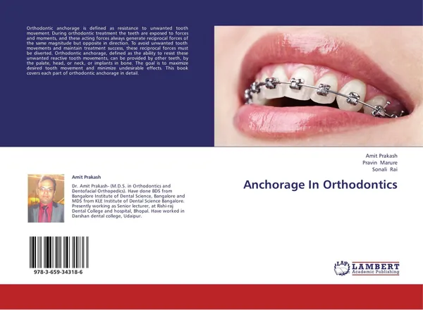 Обложка книги Anchorage In Orthodontics, Amit Prakash,Pravin Marure and Sonali Rai