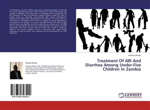 Обложка книги Treatment Of ARI And Diarrhea Among Under-Five Children In Zambia, Andrew Banda