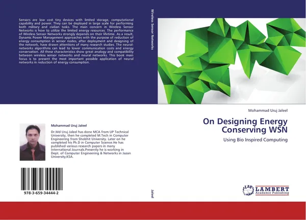 Обложка книги On Designing Energy Conserving WSN, Mohammad Uruj Jaleel