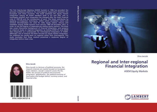 Обложка книги Regional and Inter-regional Financial Integration, Dina Jaccob