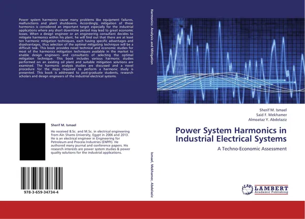 Обложка книги Power System Harmonics in Industrial Electrical Systems, Sherif M. Ismael,Said F. Mekhamer and Almoataz Y. Abdelaziz