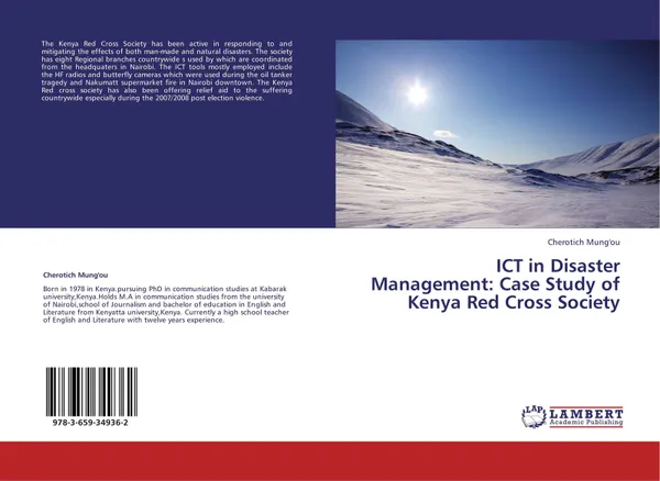 Обложка книги ICT in Disaster Management: Case Study of Kenya Red Cross Society, Cherotich Mung'ou