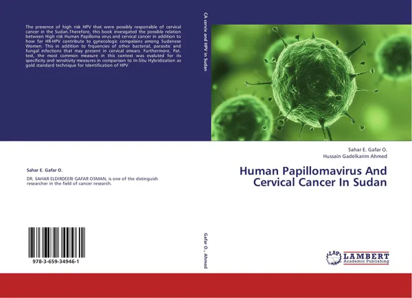 Обложка книги Human Papillomavirus And Cervical Cancer In Sudan, Sahar E. Gafar O. and Hussain Gadelkarim Ahmed