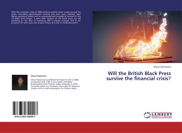 Обложка книги Will the British Black Press survive the financial crisis?, Shaun Buchanan