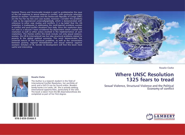 Обложка книги Where UNSC Resolution 1325 fears to tread, Rosalie Clarke