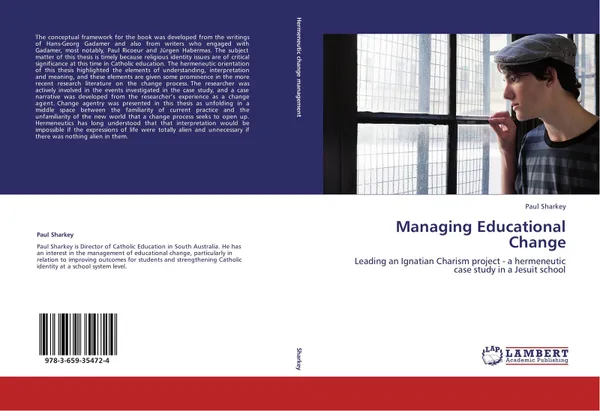 Обложка книги Managing Educational Change, Paul Sharkey