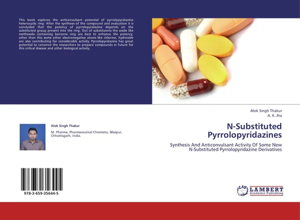 Обложка книги N-Substituted Pyrrolopyridazines, Alok Singh Thakur and A. K. Jha