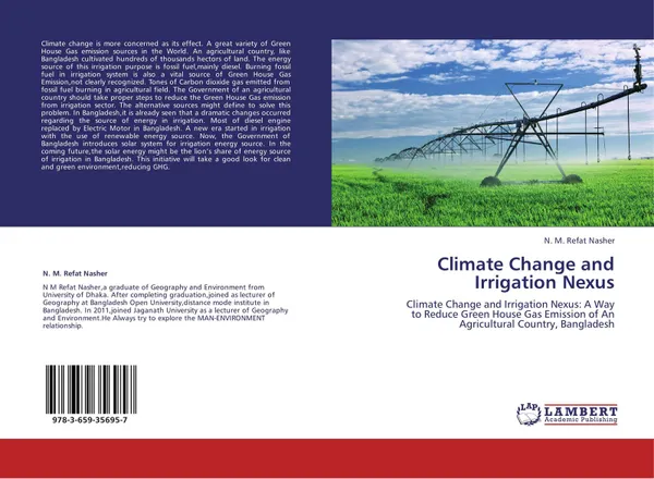 Обложка книги Climate Change and Irrigation Nexus, N. M. Refat Nasher