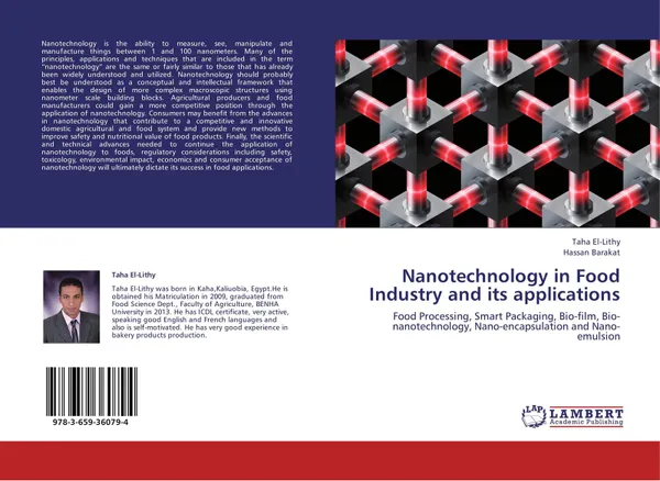 Обложка книги Nanotechnology in Food Industry and its applications, Taha El-Lithy and Hassan Barakat