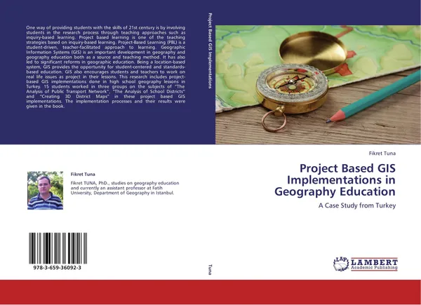 Обложка книги Project Based GIS Implementations in Geography Education, Fikret Tuna