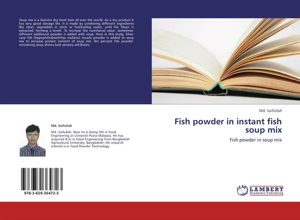 Обложка книги Fish powder in instant fish soup mix, Md. Saifullah