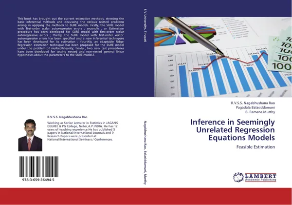 Обложка книги Inference in Seemingly Unrelated Regression Equations Models, R.V.S.S. Nagabhushana Rao,Pagadala Balasiddamuni and B. Ramana Murthy