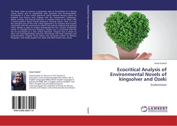 Обложка книги Ecocritical Analysis of Environmental Novels of kingsolver and Ozeki, Amal Kashef