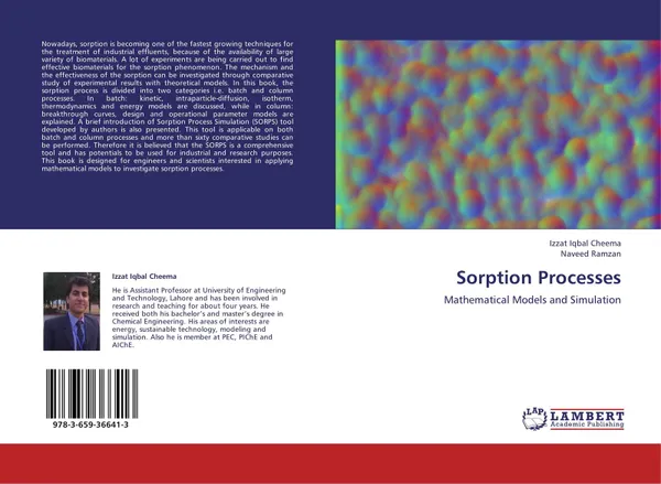 Обложка книги Sorption Processes, Izzat Iqbal Cheema and Naveed Ramzan