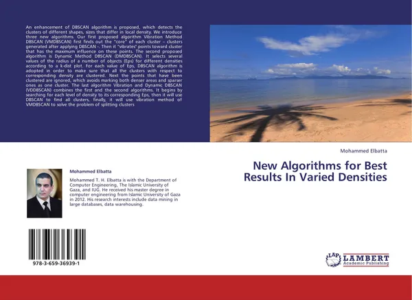 Обложка книги New Algorithms for Best Results In Varied Densities, Mohammed Elbatta