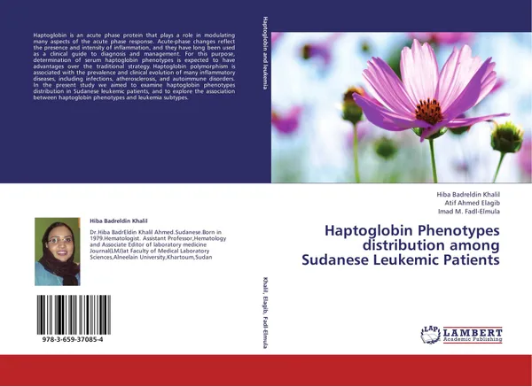 Обложка книги Haptoglobin Phenotypes distribution among  Sudanese Leukemic Patients, Hiba Badreldin Khalil,Atif Ahmed Elagib and Imad M. Fadl-Elmula