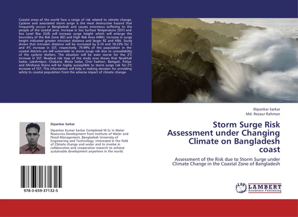 Обложка книги Storm Surge Risk Assessment under Changing Climate on Bangladesh coast, Dipankar Sarkar and Md. Rezaur Rahman