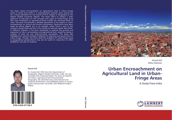 Обложка книги Urban Encroachment on Agricultural Land in Urban-Fringe Areas, Kamal Asif and Hifzur Rahman