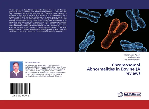 Обложка книги Chromosomal Abnormalities in Bovine (A review), Muhammad Aslam,Amina Batool and M. Nauman Manzoor