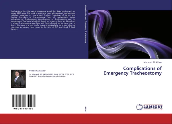 Обложка книги Complications of Emergency Tracheostomy, Mobassir Ali Akbar