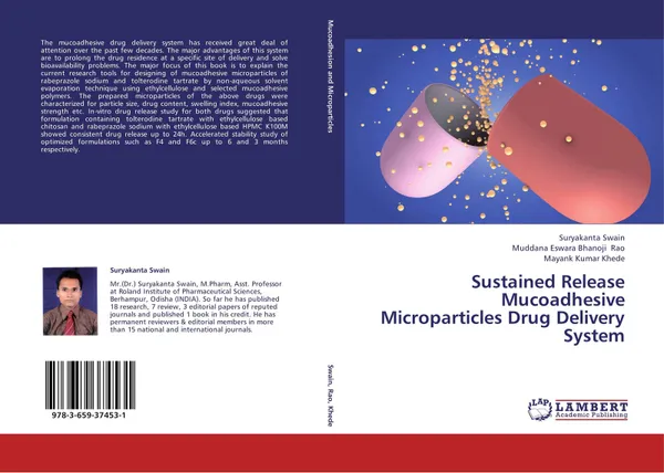 Обложка книги Sustained Release Mucoadhesive Microparticles Drug Delivery System, Suryakanta Swain,Muddana Eswara Bhanoji Rao and Mayank Kumar Khede