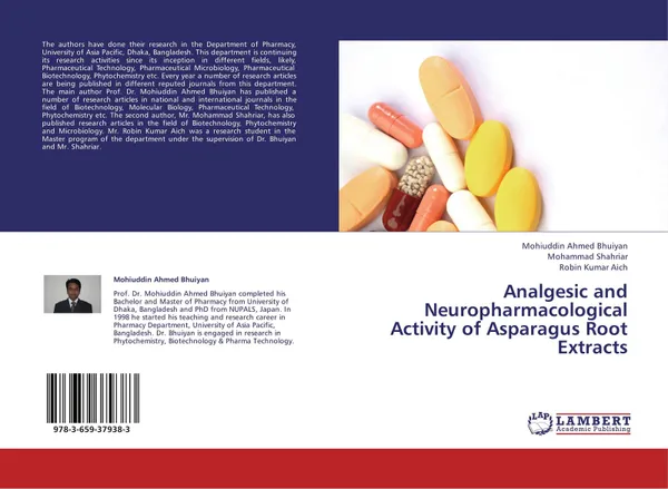 Обложка книги Analgesic and Neuropharmacological Activity of Asparagus Root Extracts, Mohiuddin Ahmed Bhuiyan,Mohammad Shahriar and Robin Kumar Aich