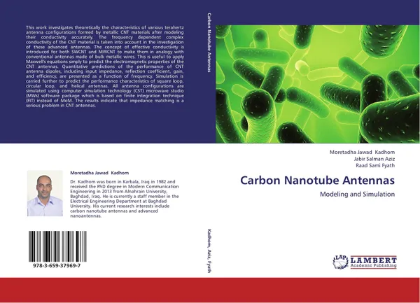 Обложка книги Carbon Nanotube Antennas, Moretadha Jawad Kadhom,Jabir Salman Aziz and Raad Sami Fyath