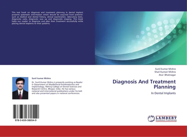 Обложка книги Diagnosis And Treatment Planning, Sunil Kumar Mishra,Shail Kumari Mishra and Atul Bhatnagar