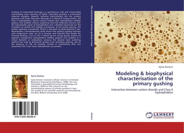 Обложка книги Modeling & biophysical characterisation of the primary gushing, Sylvie Deckers