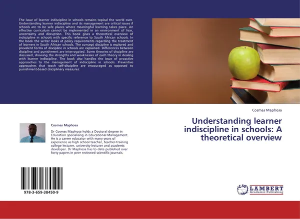 Обложка книги Understanding learner indiscipline in schools: A theoretical overview, Cosmas Maphosa