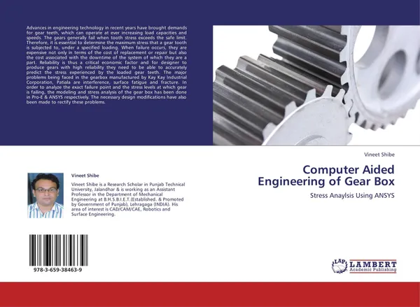 Обложка книги Computer Aided Engineering of Gear Box, Vineet Shibe