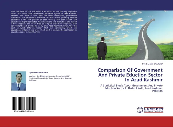 Обложка книги Comparison Of Government And Private Eduction Sector In Azad Kashmir, Syed Masroor Anwar