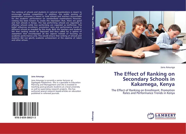 Обложка книги The Effect of Ranking on Secondary Schools in Kakamega, Kenya, Jane Amunga