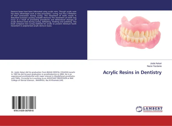 Обложка книги Acrylic Resins in Dentistry, Jodat Askari and Nazia Yazdanie