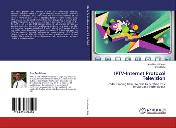 Обложка книги IPTV-Internet Protocol Television, Amal Punchihewa and Bhim Dulal