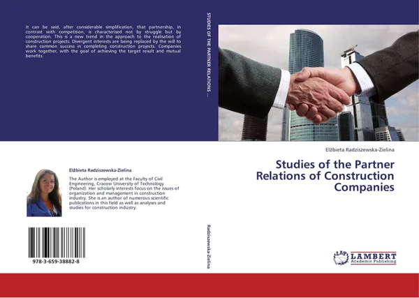 Обложка книги Studies of the Partner Relations of Construction Companies, Elżbieta Radziszewska-Zielina