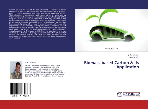 Обложка книги Biomass based Carbon & its Application, S. K . Tripathi and Amrita Jain