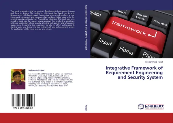 Обложка книги Integrative Framework of Requirement Engineering and Security System, Mohammed Faisal