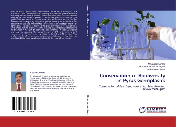 Обложка книги Conservation of Biodiversity in Pyrus Germplasm, Maqsood Ahmed,Muhammad Akbar Anjum and Muhammad Azam